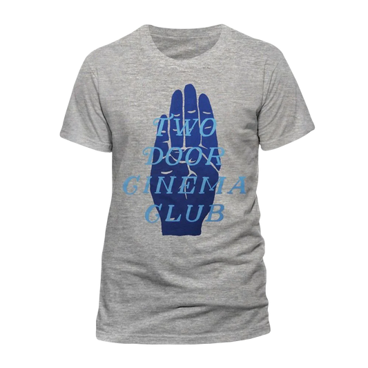 Two Door Cinema Club - Hand Logo Sport Grey T-Shirt