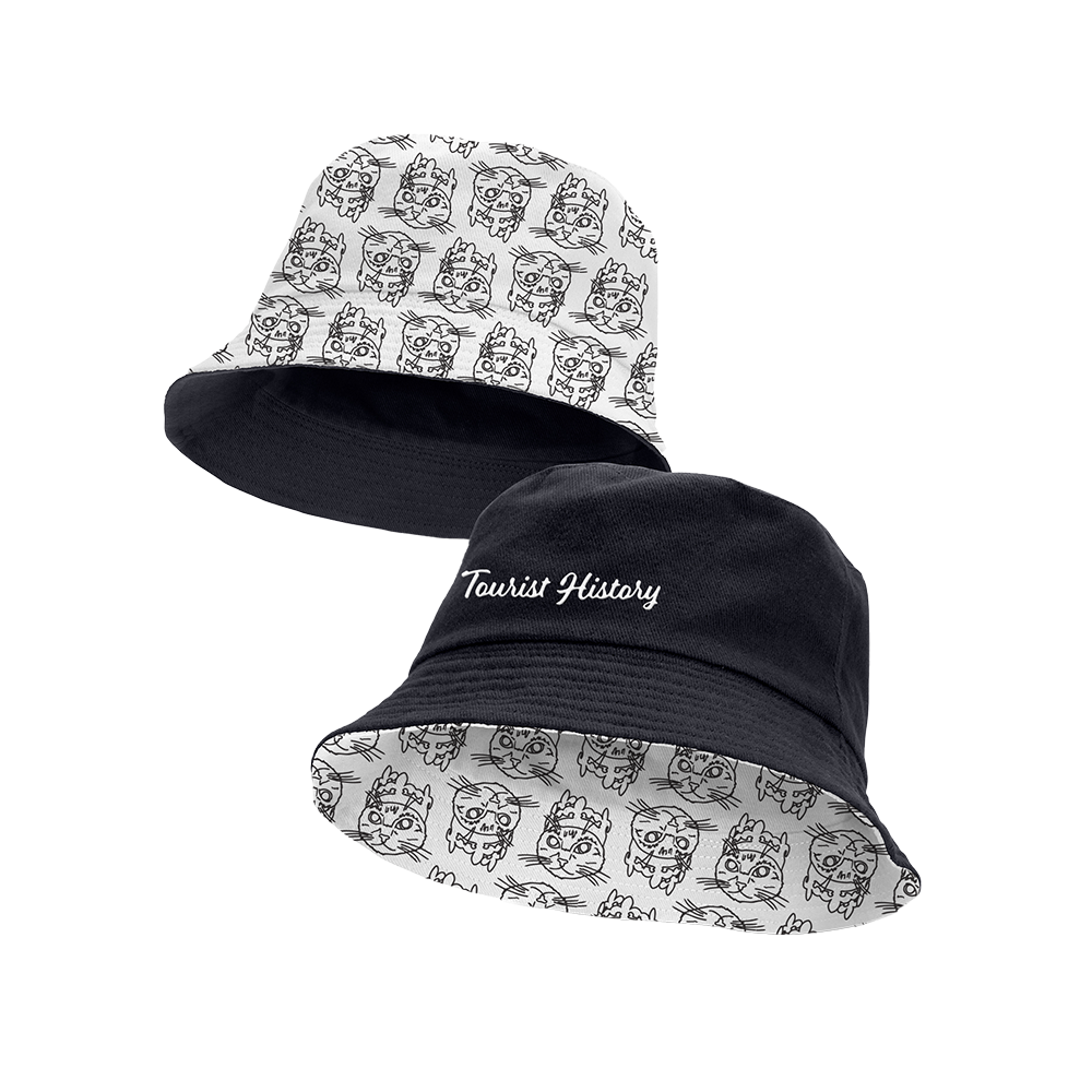 TDCC TH REVERSIBLE BUCKET HAT - (B&W)