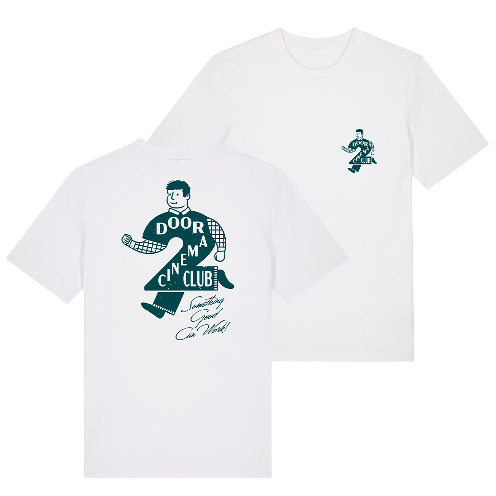 TDCC RUNNING MAN TEE - (WHITE)