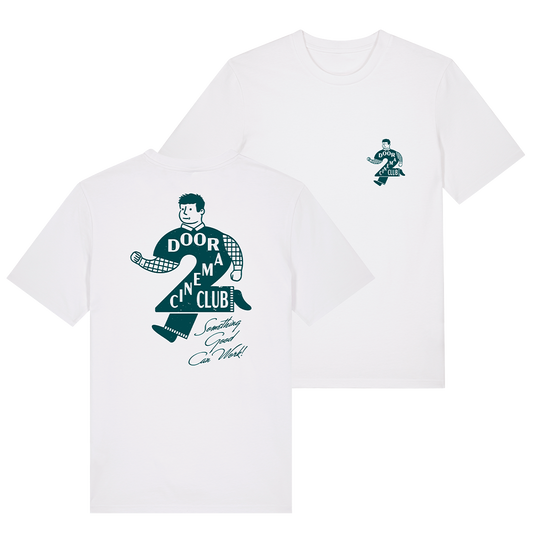 TDCC RUNNING MAN TEE - (WHITE)
