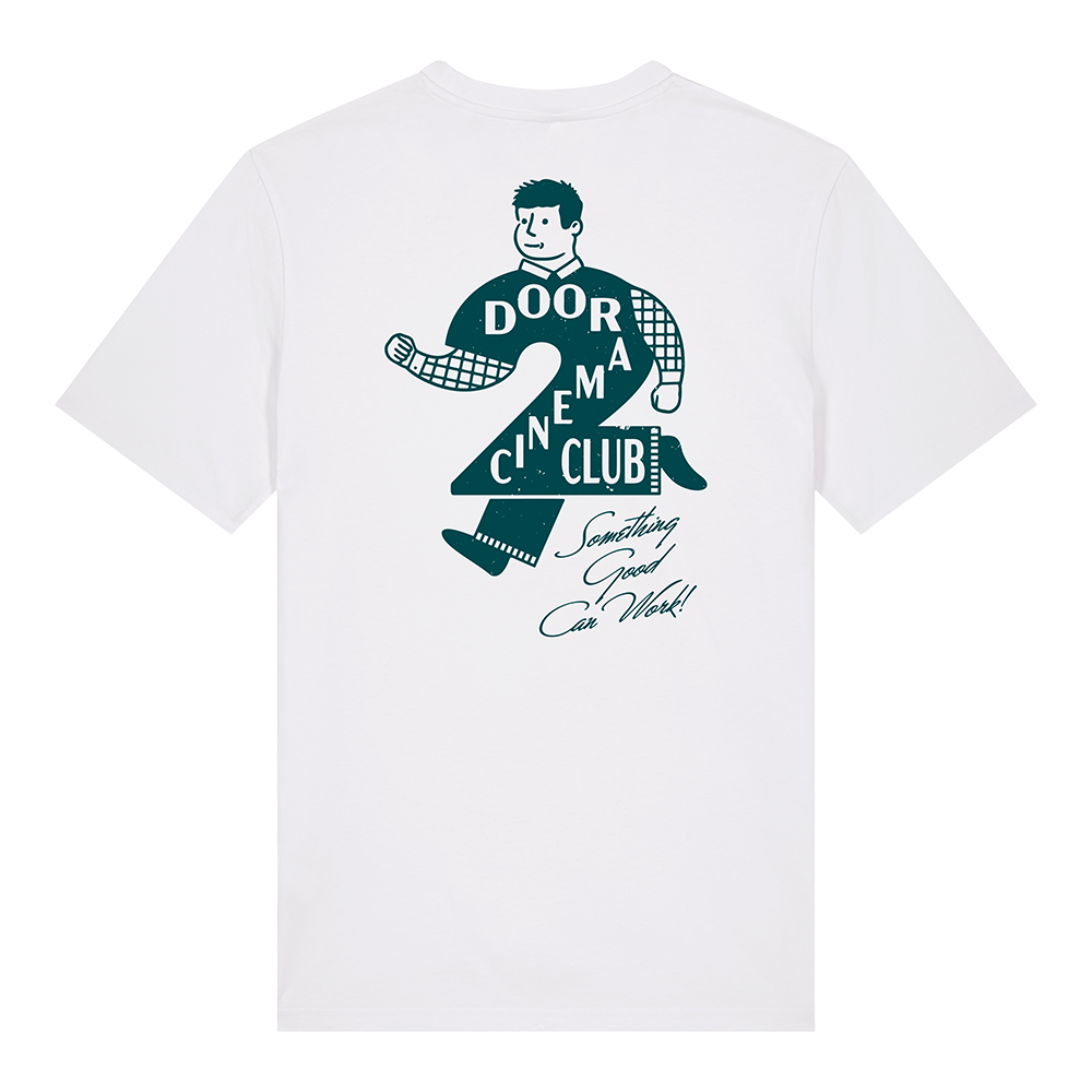 TDCC RUNNING MAN TEE - (WHITE)