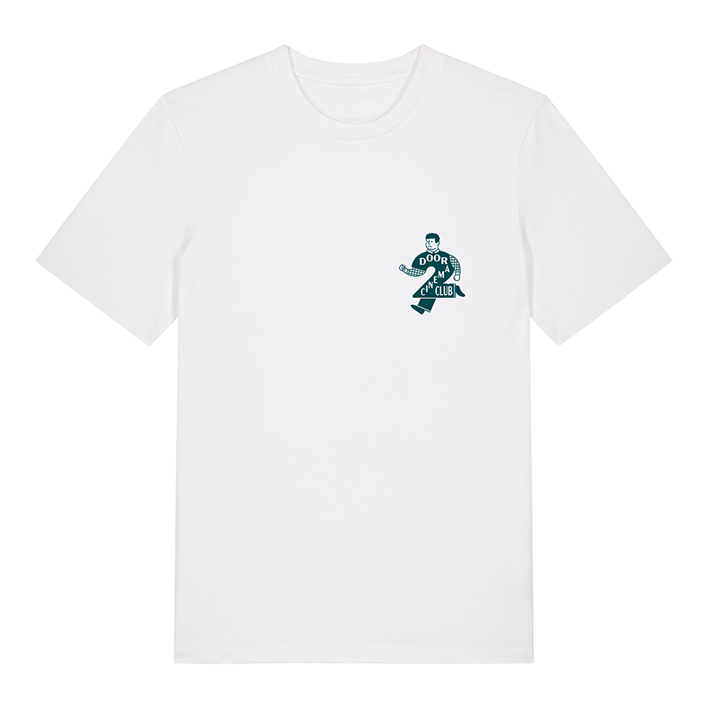 TDCC RUNNING MAN TEE - (WHITE)