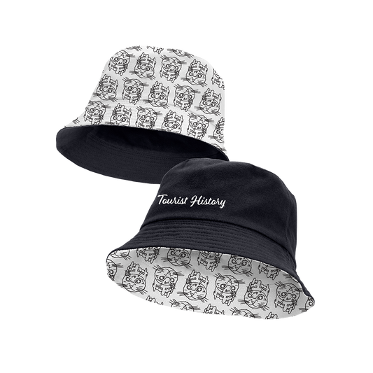 TDCC TH REVERSIBLE BUCKET HAT - (B&W)