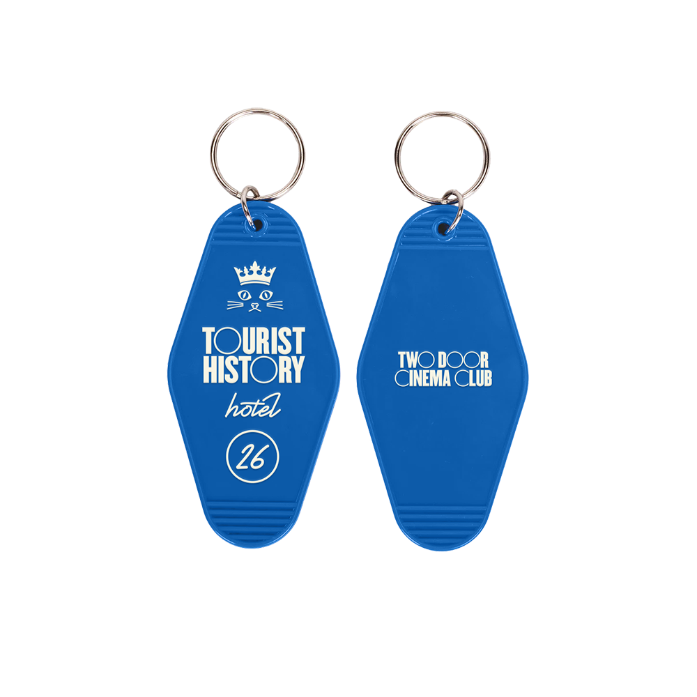 TDCC MOTEL KEYRING - (BLUE)
